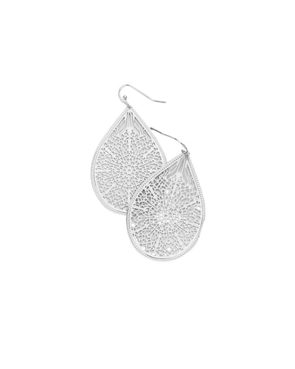 Filigree Teardrop Earrings