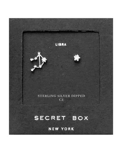 Zodiac Single Constellation & Stud Earrings