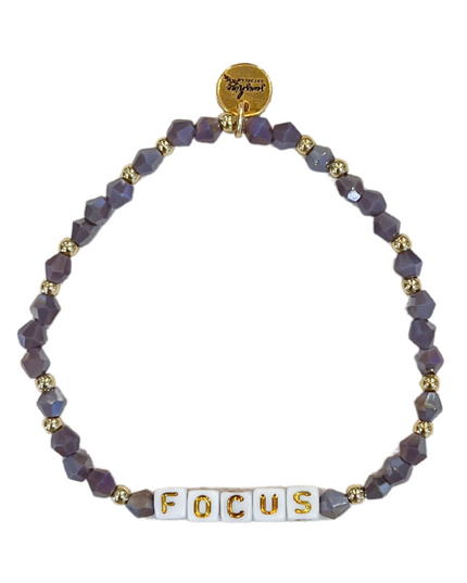 Focus Letter Block Bracelet