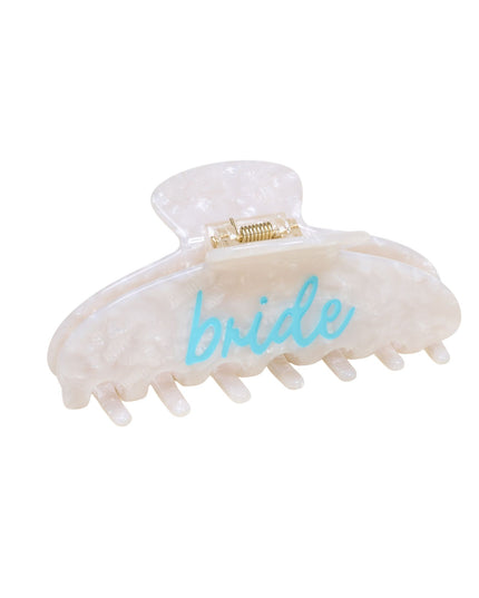 Bride Word Up Hair Claw Clip