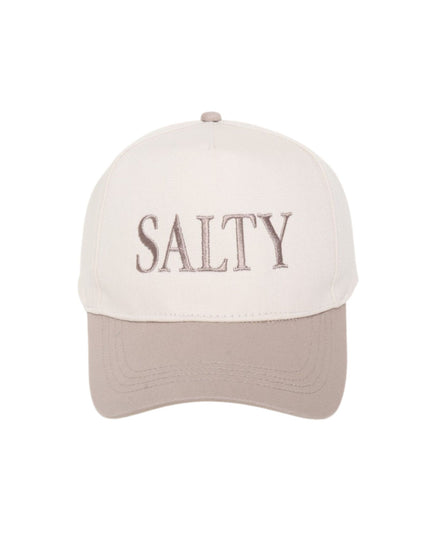 Salty Embroidery Two Tone Trucker Hat