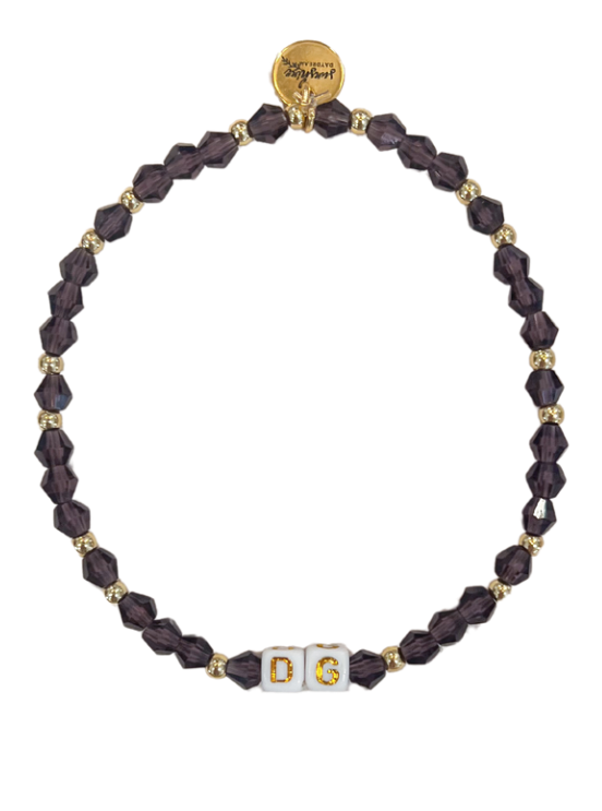 DG Sorority Letter Block Bracelet