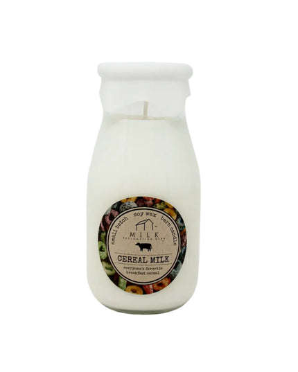 Cereal Milk Milk Bottle Candle