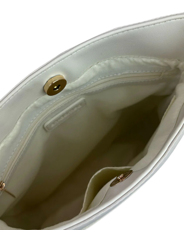 Jackie Nylon & Vegan Leather Messenger Bag