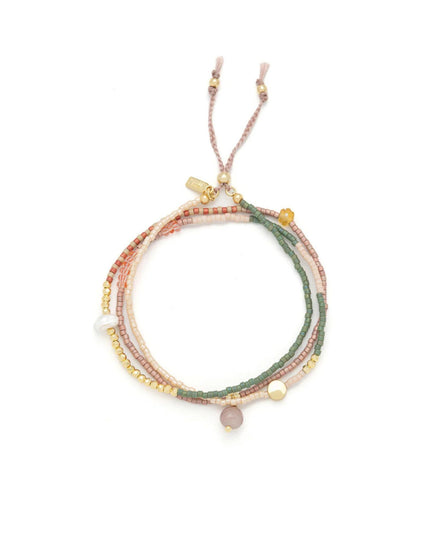 Mixed Media Wrap Bracelet/Necklace