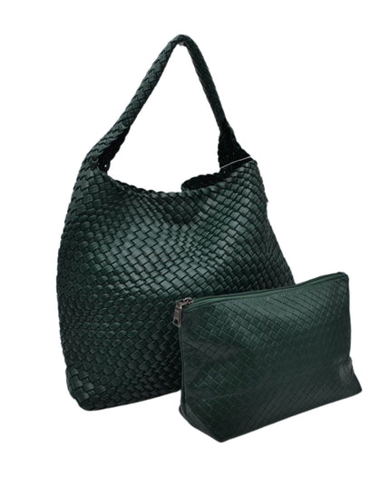 Single Shoulder Strap Woven Bag