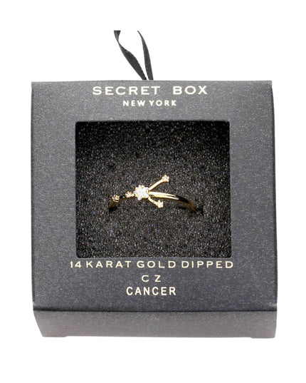 Zodiac Constellation Ring