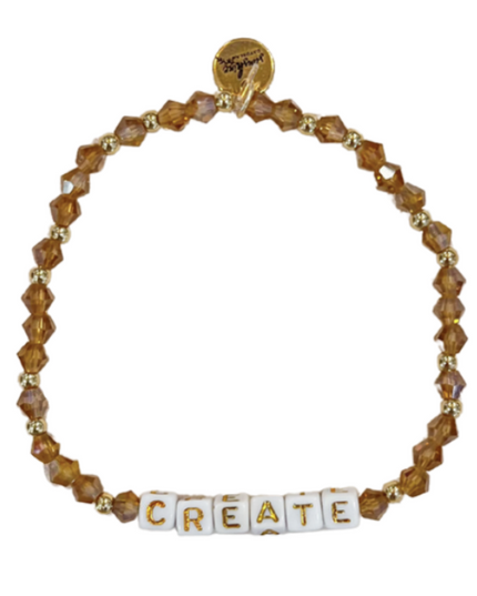 Create Letter Block Bracelet