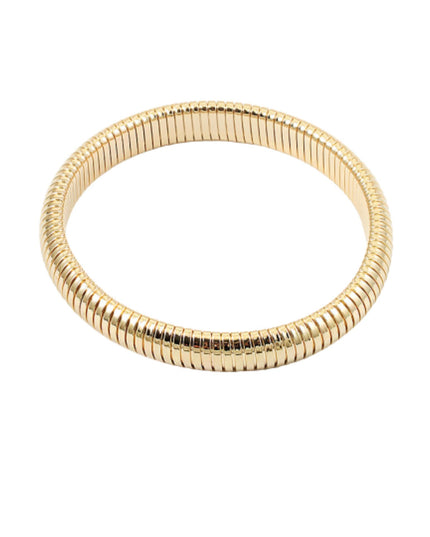 Wide Metal Snake Chain Bracelet