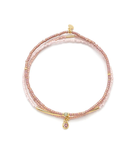 Tonal Chromacolor Miyuki Bracelet Trio