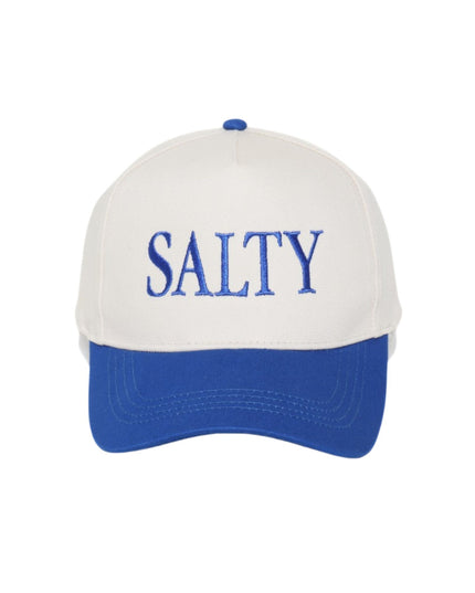 Salty Embroidery Two Tone Trucker Hat