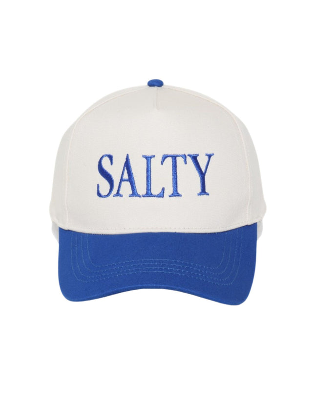 Salty Embroidery Two Tone Trucker Hat