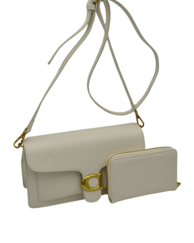 Button Skinny Clutch Crossbody Bag With Wallet