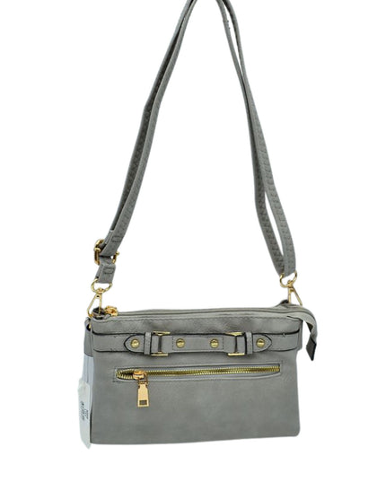 Detailed Medium Vegan Leather Crossbody