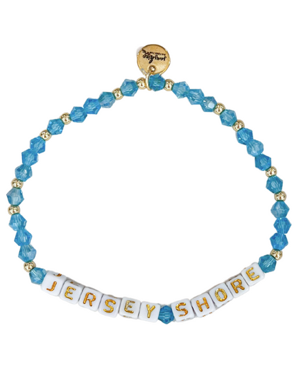 Jersey Shore Letter Block Bracelet