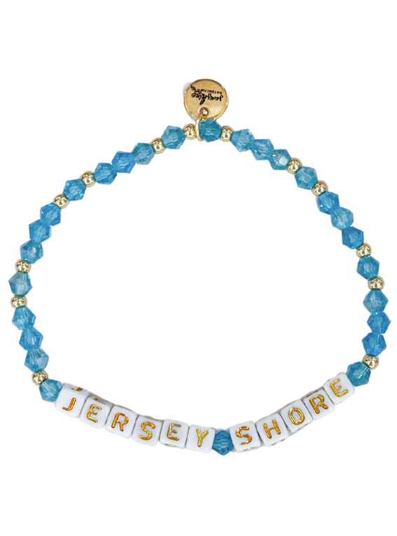 Jersey Shore Letter Block Bracelet