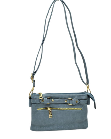 Detailed Medium Vegan Leather Crossbody