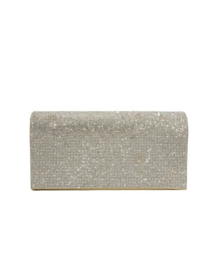 Rectangle Clutch Studded Rhinestone Crossbody Evening Bag
