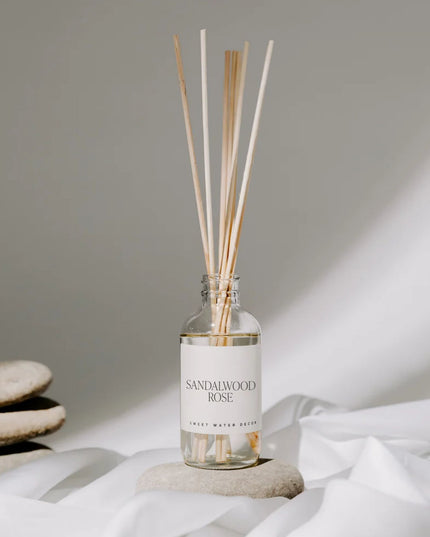 Sandalwood Rose Clear Reed Diffuser