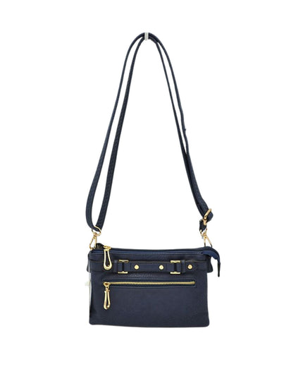 Detailed Medium Vegan Leather Crossbody