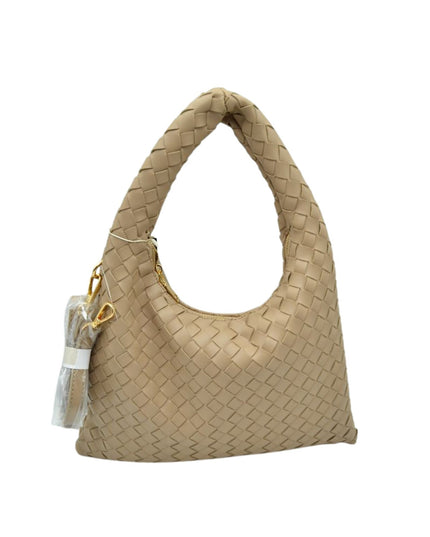 Weave Hobo Shoulder Bag