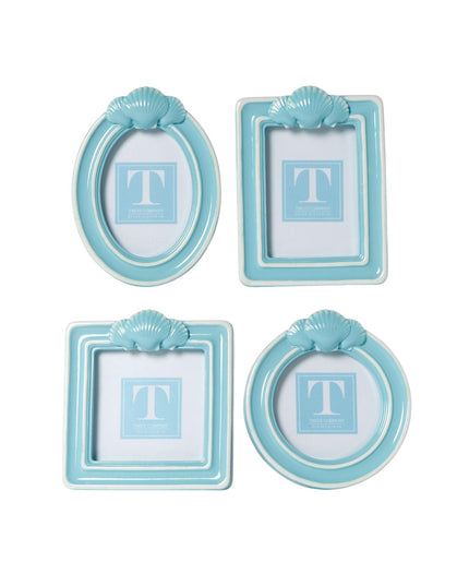 Blue Shell Photo Frame
