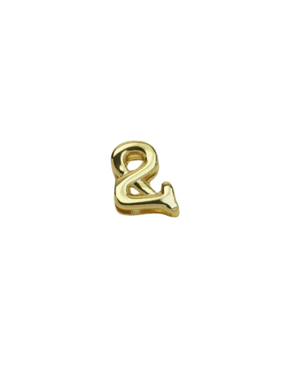 Bubble Number/Symbol Slide On Charm