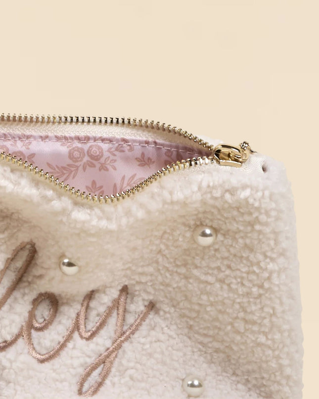 Wifey & Pearls Teddy Pouch