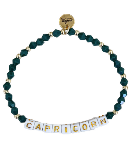 Capricorn Letter Block Bracelet