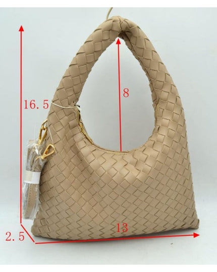 Weave Hobo Shoulder Bag