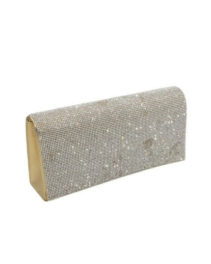 Rectangle Clutch Studded Rhinestone Crossbody Evening Bag