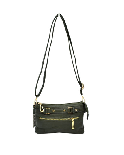 Detailed Medium Vegan Leather Crossbody