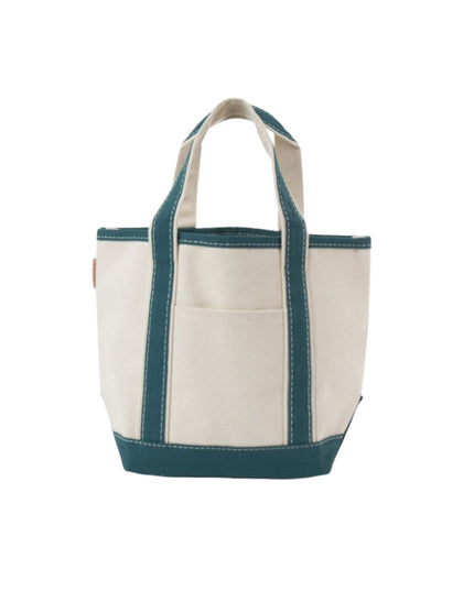 Small Handy Open Top Canvas Tote Bag