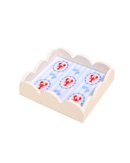 Harbor House Lobster Scallop Trinket Tray