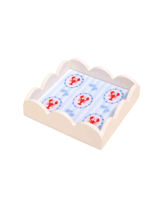Harbor House Lobster Scallop Trinket Tray