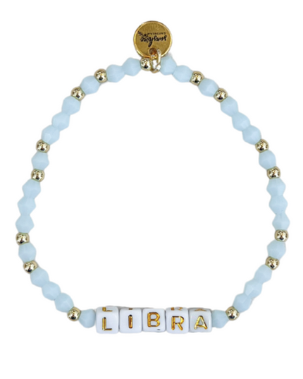 Libra Letter Block Bracelet