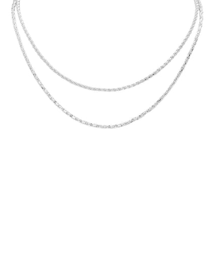 Double Layered Chain Necklace