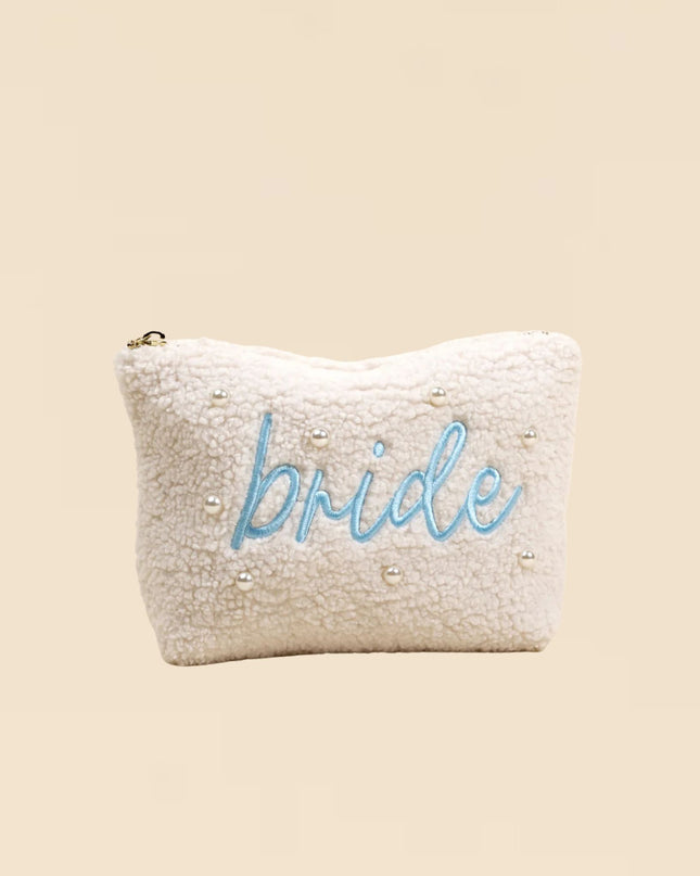 Bride & Pearls Teddy Pouch