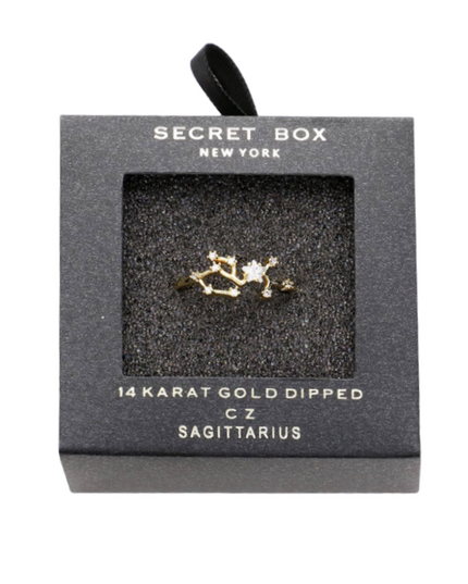 Zodiac Constellation Ring