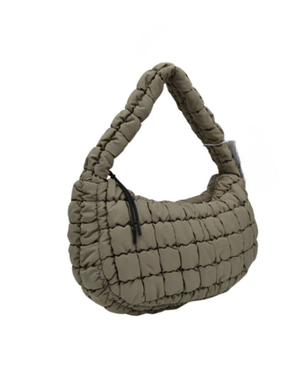 Square Puff Single Strap Shoulder Bag