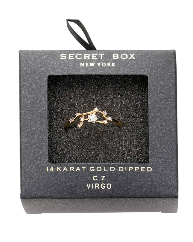 Zodiac Constellation Ring