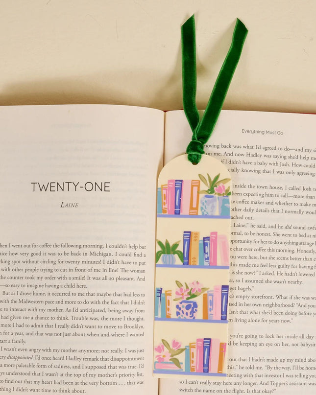 Book Shelfie Acrylic Bookmark