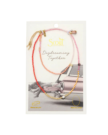 Mixed Media Wrap Bracelet/Necklace