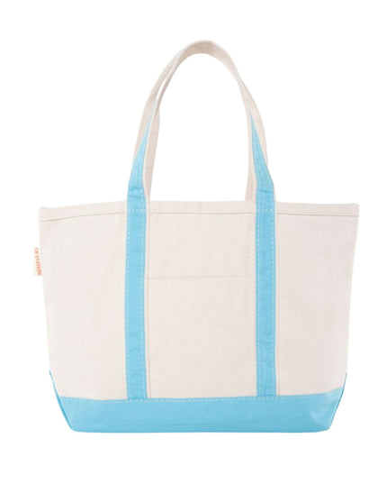 Customized Name and 4 Icons Medium Classic Canvas Tote Bag