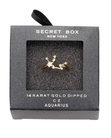 Zodiac Constellation Ring