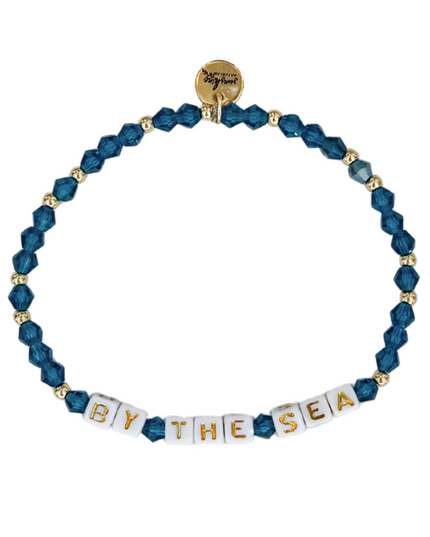 By The Sea Letter Block Bracelet