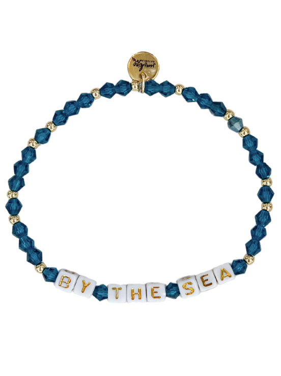 By The Sea Letter Block Bracelet