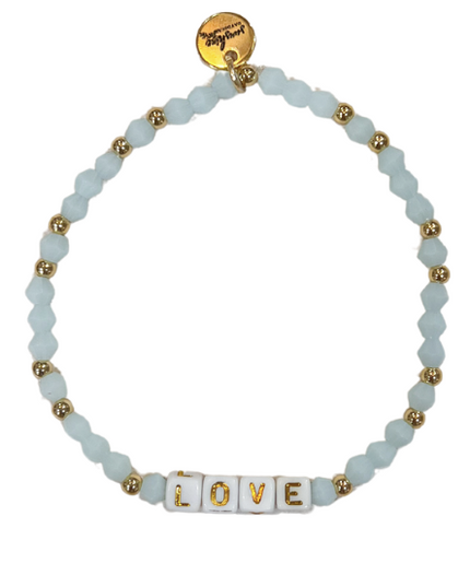 Love Letter Block Bracelet