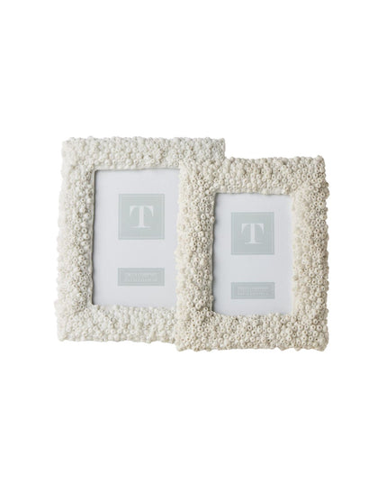 White Tube Coral Frame