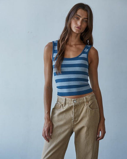 Baseline Padded Striped Tank